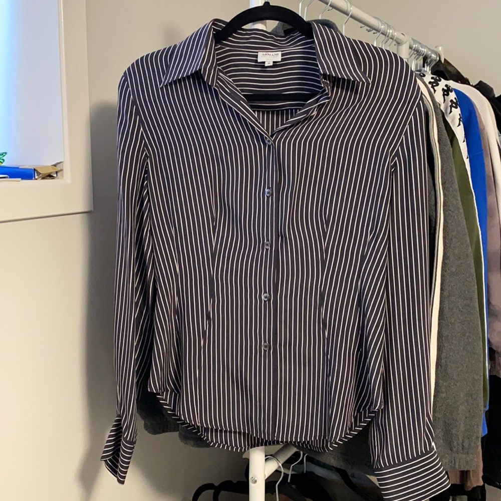 Vintage Armani Button-up Shirt
